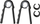 Gripper dore Body Sculpture BB-911, i rregullueshëm, set 2 copë, i zi