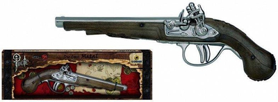 Pistoletë lodër piratësh Gonher Metal 239864, 22.5 cm, metalike