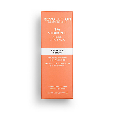 Serum antirrudhë Revolution 3% Vitamin C, 30 ml