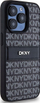 Mbulesë telefoni DKNY PU Leather Repeat Pattern, për iPhone 15 Pro Max, e zezë