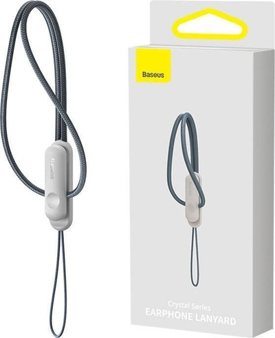 Lidhëse dore Baseus Crystal Series, për AirPods dhe telefon, najlon, gri