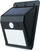 Llambë murale diellit PowerNeed SL09P, SMD LED 0.44W, me sensor lëvizje, e zezë