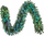 Garlandë dekorative Twinkly Garland, 2.7 m, 50 LED RGBW, jeshile