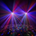 Efekt drite Light4Me Octaled, 3 në 1, LED RGBWA, lazer i kuq dhe jeshil, i zi