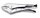 Pinca vetëbllokuese Beta Tools 1052/140, 140mm, metalike