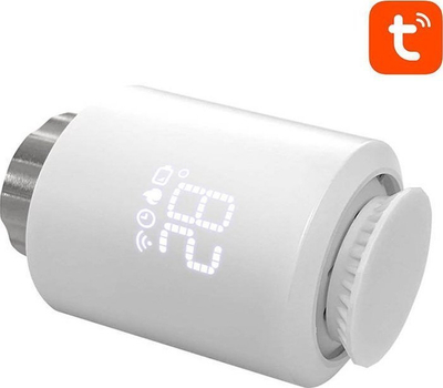 Kokë termostatike e zgjuar Avatto TRV06, Zigbee 3.0, Tuya Smart, e bardhë