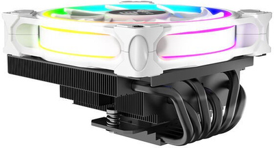 Ftohës CPU Akasa SOHO H6L RGB, kompakt, adresues RGB, i bardhë