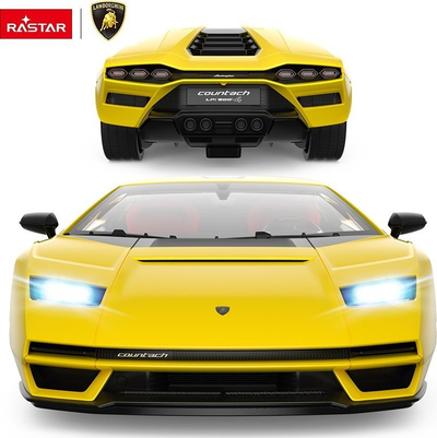 Makinë me pult Rastar Lamborghini Countach LPI 800-4, shkallë 1:16, e verdhë