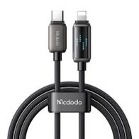 Kabllo karikimi Mcdodo CA-2630 USB C në Lightning, 36W, 1.2m, e zezë