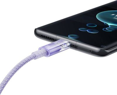 Kabllo USB në USB-C Baseus Explorer, 100W, 2m, lejla