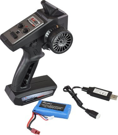 Makina me pult Amewi Conquer Truggy, 1:16, bateri Li-Ion 1300mAh, jeshile