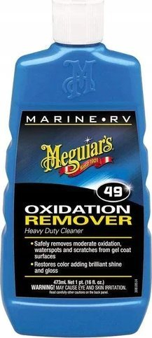 Pastrues oksidimi Meguiar's 49 Marine RV, për fiberglass, 473ml, blu