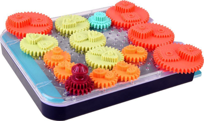 Loja edukative MOLO Educational Puzzle Game, puzzle me ingranazhe, 40 kartela sfidash, shumëngjyrëshe