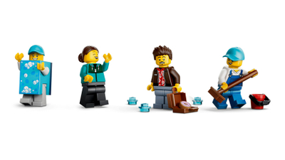 Lodër ndërtesë LEGO City 60497, lavazh makinash automatik, shumëngjyrëshe