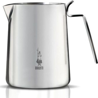 Kubetë qumështi Bialetti Frothing Pitcher, 25 oz, çelik inox, ngjyrë argjendi