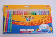 Set markera Bic Kid Couleur Fluo, 24 ngjyra