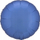 Balonë folie PartyDeco Lustre Azure Blue, 43 cm, rrumbullake, blu metalike