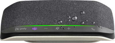 Speakerphone HP Poly Sync 10, USB, me kabllo USB A në USB C, i zi