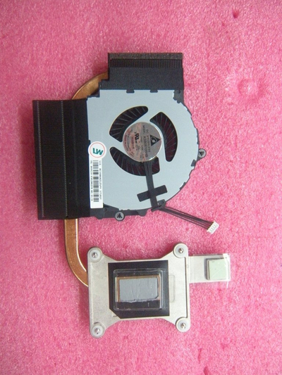 Ventilator ftohës për laptop Lenovo 04X4159, modul termik me heatsink, ngjyrë argjendtë