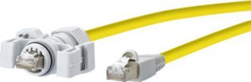 Kabllo rrjeti BTR E-DAT Industry, RJ-45 në RJ-45, 10 m, SFTP CAT 6, e verdhë