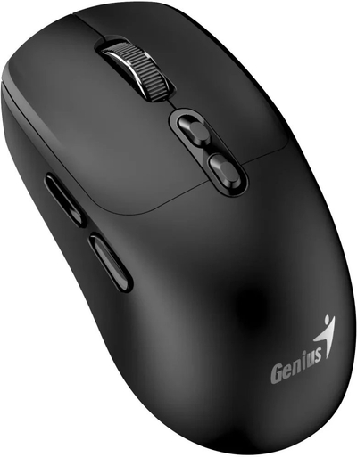 Безжичен глушец Genius AI Copilot, Bluetooth и 2.4 GHz, DPI до 16000, црн