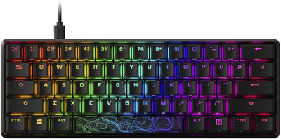 Tastierë HyperX Alloy Origins 60, HyperX Red, US