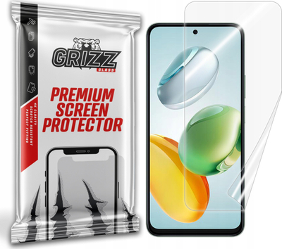 Folie mbrojtëse ekran Grizz për Honor Play 60 Plus, qelqi keramik, transparente