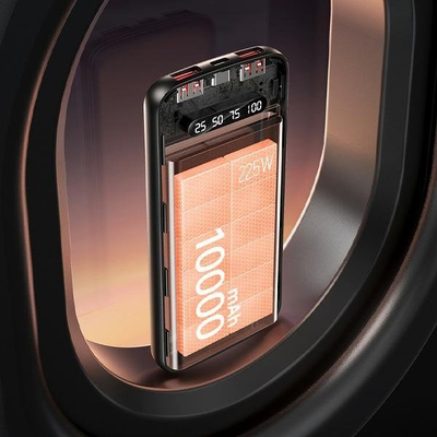 Power bank Awei P10K, 10000mAh, 22.5W, e zezë