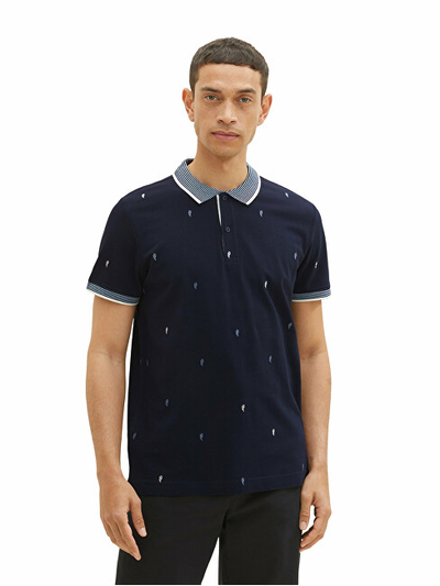 Maicë polo Tom Tailor mTT1298, e kaltër, L