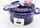 Tenxhere gize Staub Round Cocotte, 24cm, 3.8L, blu e errët