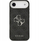 Kapak telefoni Guess Hardcase Big 4G Logo Classic, për iPhone 17 Air, lëkurë eco, i zi