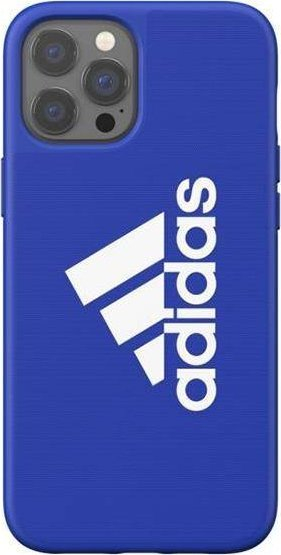 Kuti mbrojtëse Adidas SP Iconic Sports FW20, për iPhone 12 Pro Max 6.7", hardcase, blu