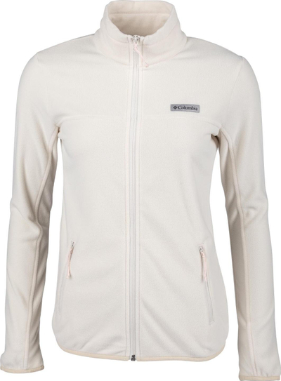 Xhaketë fleece për goca Columbia Ali Peak Logo, najlon, për përditshmëri jashtë, ngjyrë krem