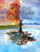 Set mozaiku Norimpex Diamond Mosaic Tree 1006718, 40x30cm, 5D