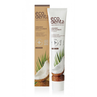Pastë për dhëmbë Ecodenta Anti-Plaque, 75 ml