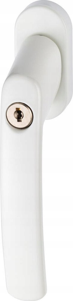 Рачка за прозор ABUS FG200 W SB, со бравa со клуч, заштита од кражба, бела