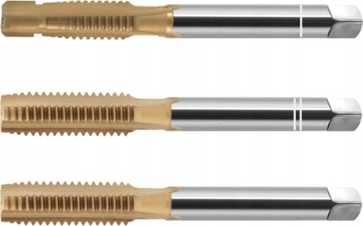 Set gija dore Fanar TAP M16 NGMM/3-P DIN-352, HSSE, TIN, për inox