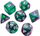 Set zare Gamegenic Galaxy Series Aurora, 7 copë, akril, shumëngjyrësh