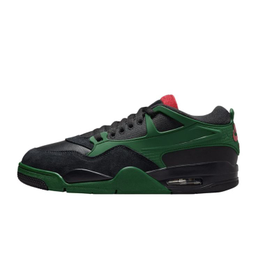 Patika Nike Air Jordan 4 RM për burra, Max Air, të zeza