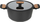 Set tigan dhe tenxhere Resto Casserole D24cm, 4.4L, e zezë