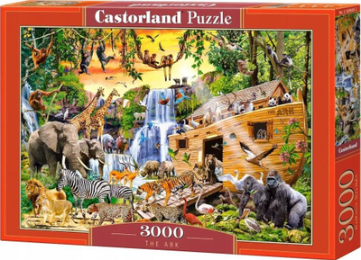 Puzzle Castorland The Ark, 3000 copa, shumëngjyrësh