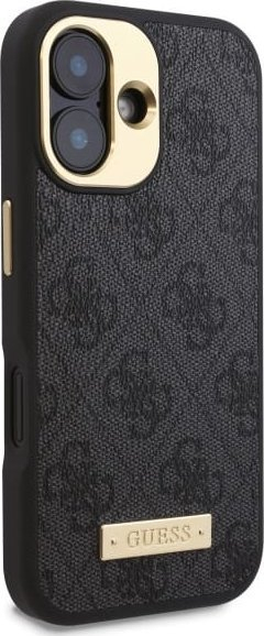 Këllëf telefoni Guess GUHMP16MU4GPRK, iPhone 16 Plus 6.7", MagSafe, i zi