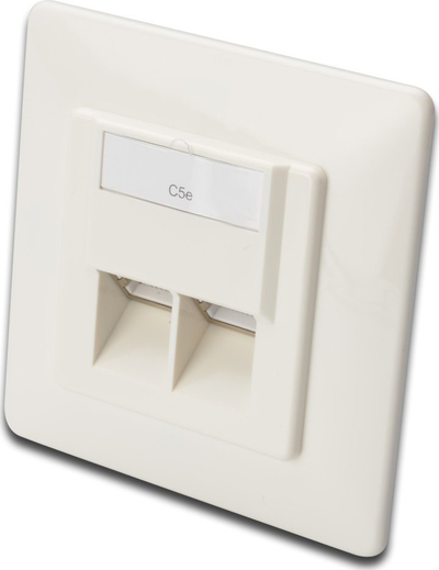 Prizë muri rrjeti Digitus DN-9001-N, CAT 5e, e mbrojtur