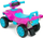 Makinë lodër ride-on Milly Mally Monster, 4 rrota, plastike, rozë blu