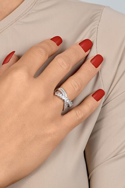 Unazë për femra Brilio Silver RI131W, e argjendtë