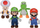 Lodra plushe Simba Super Mario, personazhe të ndryshëm, 20–27 cm, shumëngjyrëshe