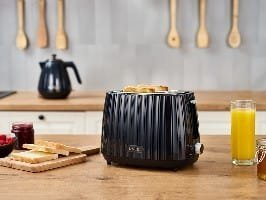 Toster Lafe Modern Pro, 1080W, 7 нивоа на печење, црн