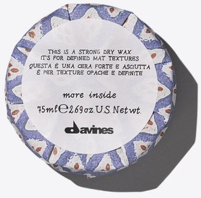 Dyll flokësh Davines This Is a Strong Dry Wax, 150ml, fiksim i fortë