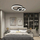 Llambë tavani LED SKU 7000, 20W 2130LM, 3000K, e zezë