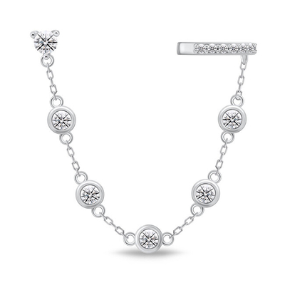Vath për femra Brilio Silver sBS3386, 1 copë, i argjendtë
